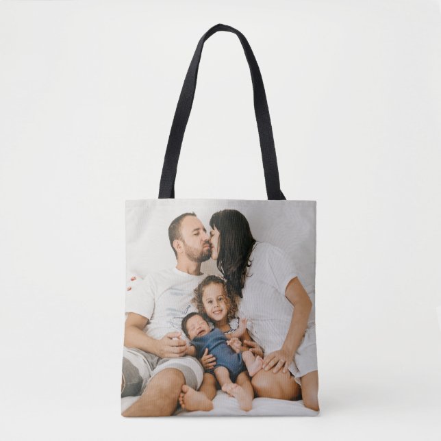Bolsa Tote Crie Personalizada A Foto Personalizada Da Sua Pró (Frente)