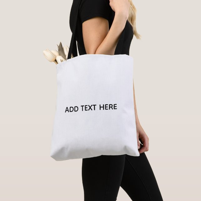 Bolsa Tote Crie seu próprio branco (Close Up)