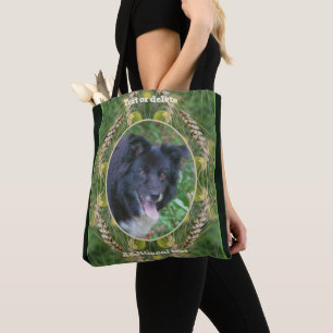 Bolsa Tote Crie seu próprio Quadro de Grama de Verão de Fotog