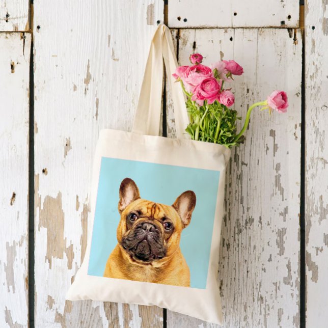 Bolsa Tote Crie Seu Próprio Retrato de Pet (Criador carregado)