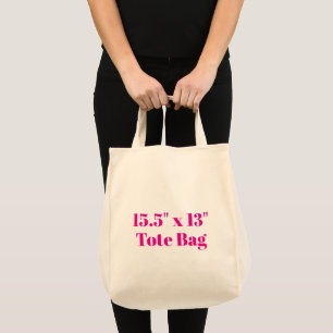 Bolsa Tote Crie sua mercearia natural personalizada