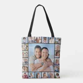 Bolsa Tote Crie sua própria colagem de fotos 21