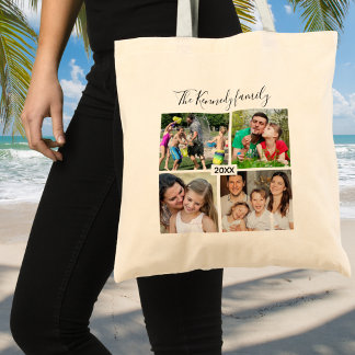 Bolsa Tote Crie Suas Próprias Férias de Reunião de Família de