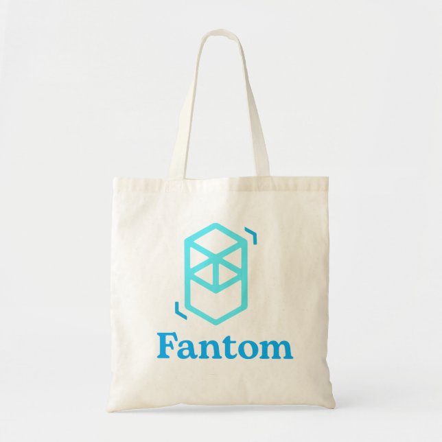 Bolsa Tote Criptomoeda fantasma - Fantom FTM (Frente)