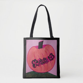 Bolsa Tote Crisálida Em Uma Abóbora