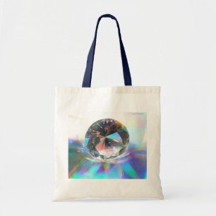 Bolsa Tote Cristal em Holograph