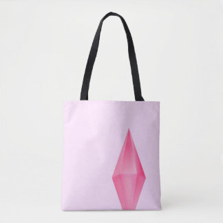 Bolsa Tote Cristal rosa