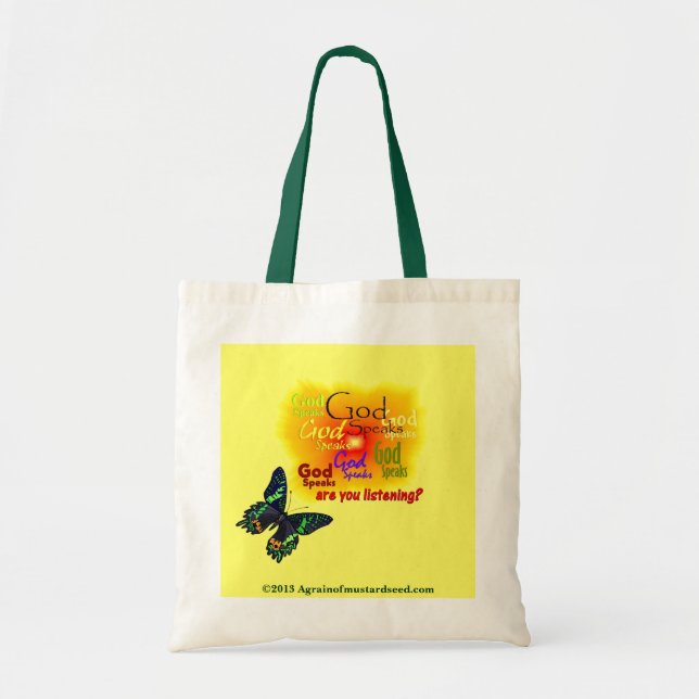 Bolsa Tote cristão (Frente)