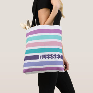Bolsa Tote Cristão-Cristão de Pastel BRAÇADO Moderno