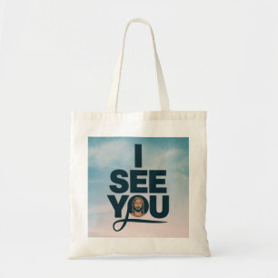 Bolsa Tote Cristão Jesus está te observando, Jesus eu te vejo