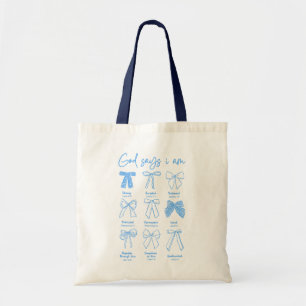 Bolsa Tote Cristian Coquette Deus Diz Que Eu Sou