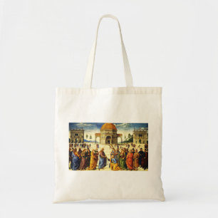 Bolsa Tote Cristo Entregando as Chaves a São Pedro