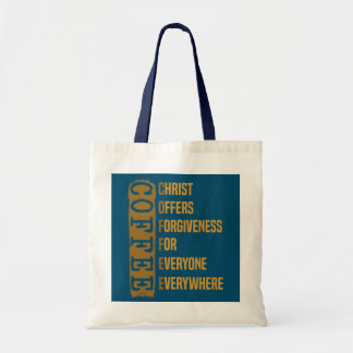 Bolsa Tote Cristo Oferece Perdão Para Todos Em Todo Lugar