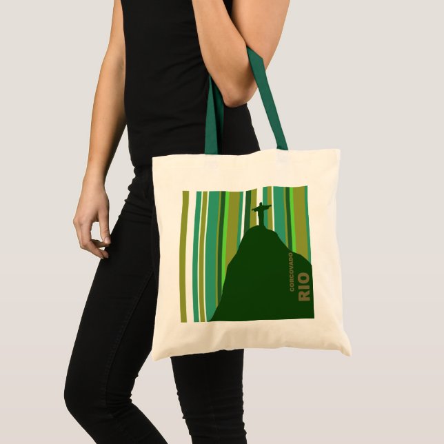 Bolsa Tote Cristo Redentor Rio R.J. Brasil (Frente (produto))