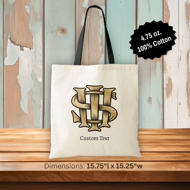 Bolsa Tote Cristograma IHS (Criador carregado)