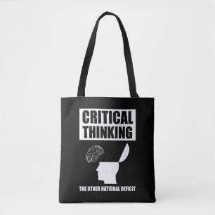 Bolsa Tote Crítico Do Outro Défice Nacional