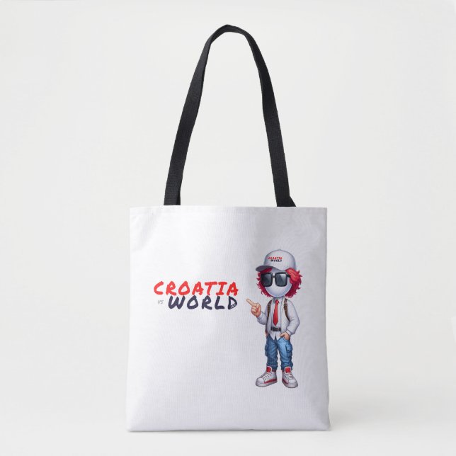 Bolsa Tote CRO@ - Branco (Frente)