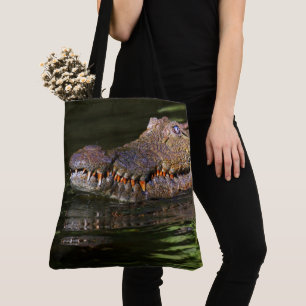 Bolsa Tote Crocodilo