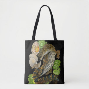 Bolsa Tote Crocodilo Entalhado