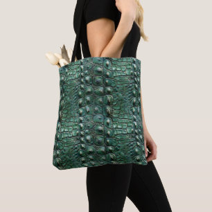 Bolsa Tote Crocodilo Pele