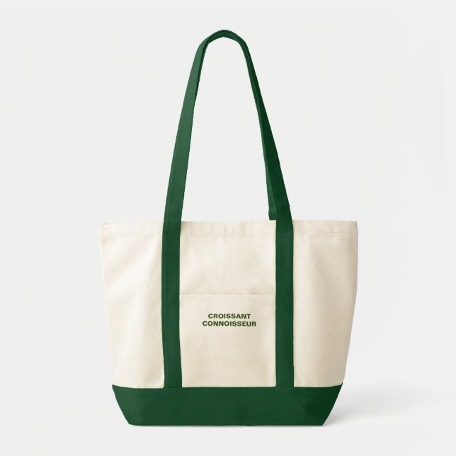 Bolsa Tote Croissant Connoisseur Tote Bag (Frente)