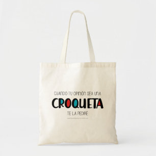 Bolsa Tote Croqueta