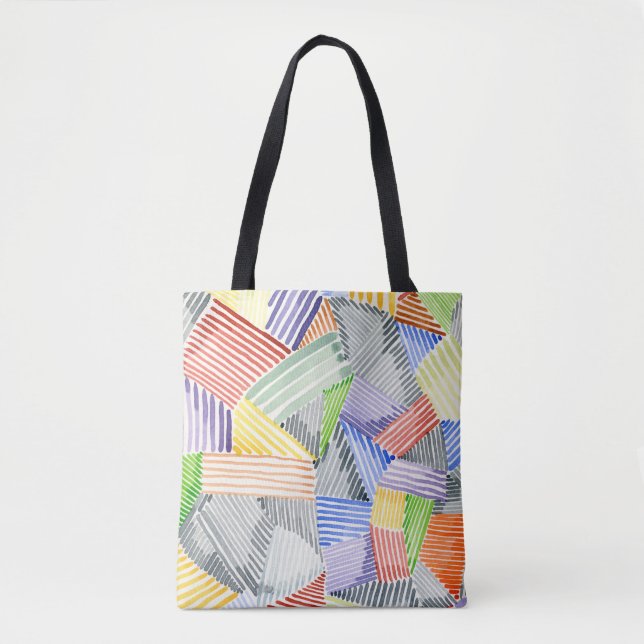 Bolsa Tote Crosshatch Quilt I (Frente)