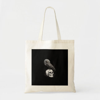 Bolsa Tote Crow, F-Caw-F Funny Bird Moon Gothic Adult Humor C