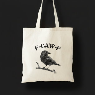 Bolsa Tote Crow F-CAW-F Halloween