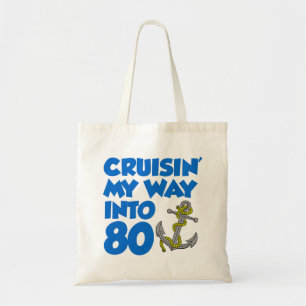 Bolsa Tote Cruisin minha maneira na sacola da âncora de 80