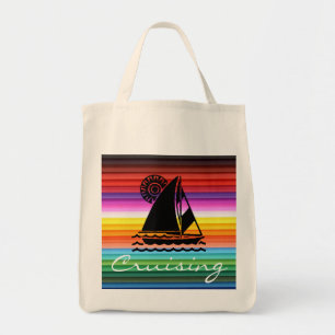 Bolsa Tote Cruising Sailboat Tote