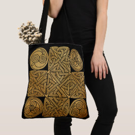 Bolsa Tote Cruz de Knotwork do céltico