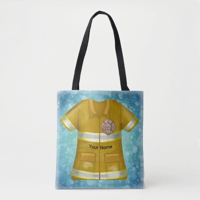 Bolsa Tote Cruz de Malta Bombeiro  (Frente)