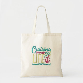 Bolsa Tote Cruzamento Através Da Vida | Tote Bag