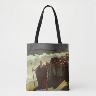 Bolsa Tote Cruzamento de Moisés do Mar Vermelho, Religião Vin