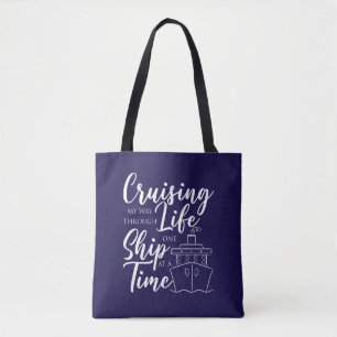 Bolsa Tote Cruzando a vida térmica náutica