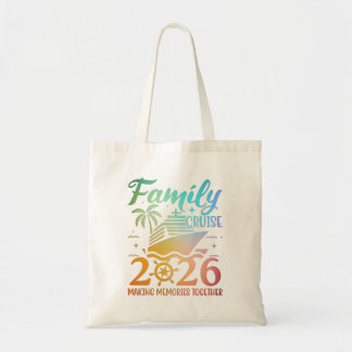 Bolsa Tote Cruzeiro em Família 2026 Tropical Colorido