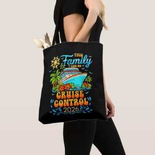 Bolsa Tote Cruzeiro em Família Sem Controle Férias 2026
