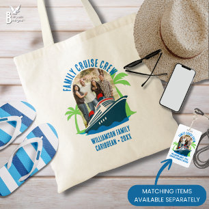 Bolsa Tote CRUZEIRO FAMILIAR TRIPULAÇÃO Foto Destino Férias