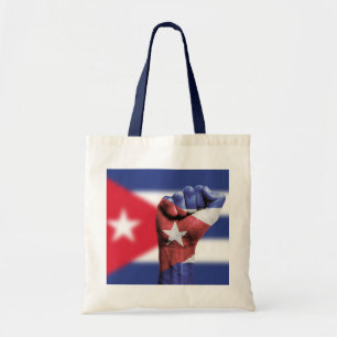 Bolsa Tote Cuba Flag Fist
