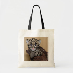 Bolsa Tote Cubo Leopardo Nublado
