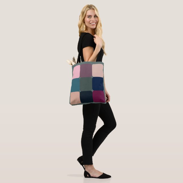 Bolsa Tote Cubos Coloridos (No(a) Modelo)