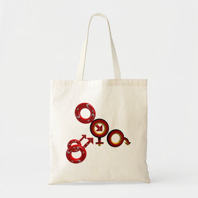 Bolsa Tote Cuckold saco de compra (Frente)