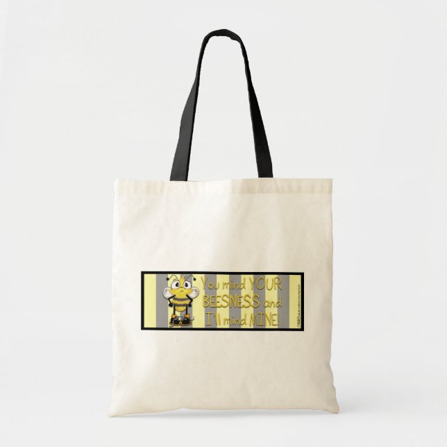 Bolsa Tote Cuidado com a sua beleza! (Frente)
