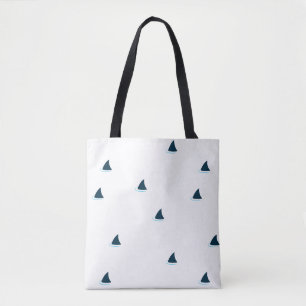 Bolsa Tote Cuidado com tubarões!