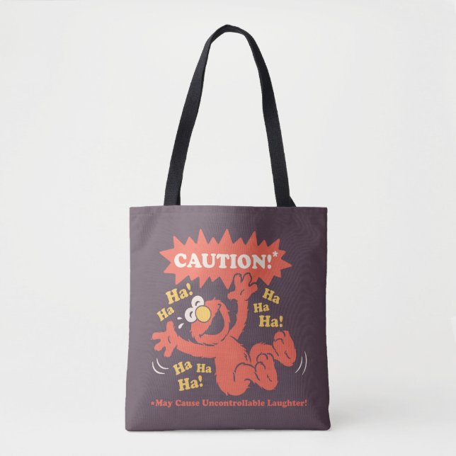 Bolsa Tote Cuidado Elmo Rindo à Frente (Frente)