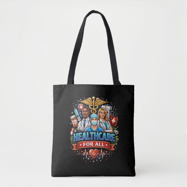 Bolsa Tote Cuidado para Todos (Frente)