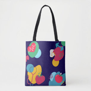 Bolsa Tote Cuidados de Saúde Considerados - Design Médico Col