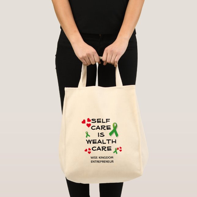 Bolsa Tote CUIDADOS DE SAÚDE Mental CUIDADOS DE SAÚDE Cristão (Frente (produto))