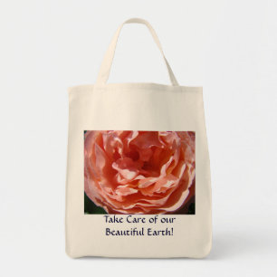 Bolsa Tote Cuide de Nossa Bela Terra! Sacolas Reutilizáveis